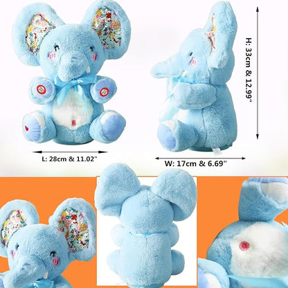 Peek-A-Boo Talking & Singing Elephant Toy With Moving Ears