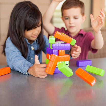 Wobbly Worms Tower Balancing Game | Tower Tumbling Stacking Board Games Building Jenga Blocks