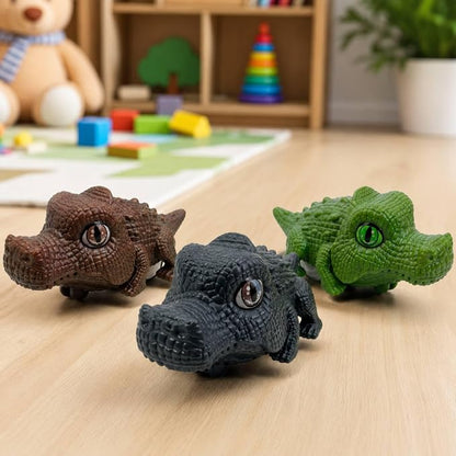 Open & Shut Mouth Running Crocodile Car With Tyres
