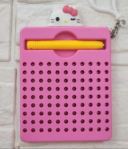 Sanrio Magnetic Drawing Bead Board Game With Pen