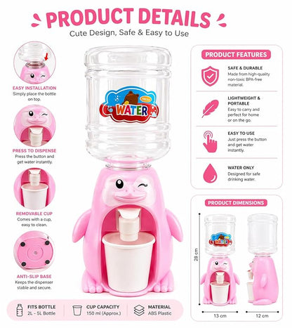 Penguin Kids Real Flow Water Dispenser