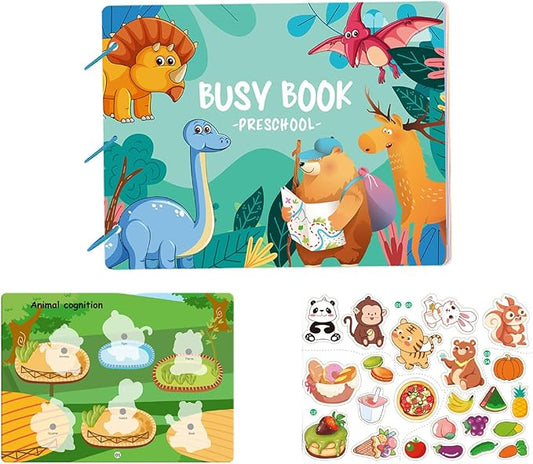 Busy Activity Book For Toddlers Pre School