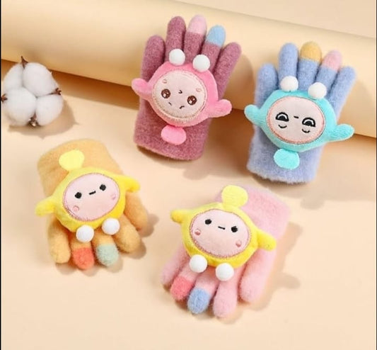 3D Kawaii OddBods Kids Gloves