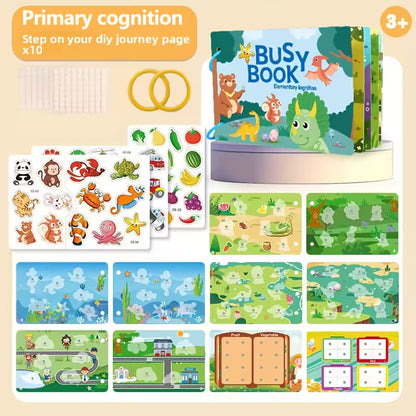 Busy Activity Book For Toddlers Pre School | Alphabets | Maths | Animals | Fruits