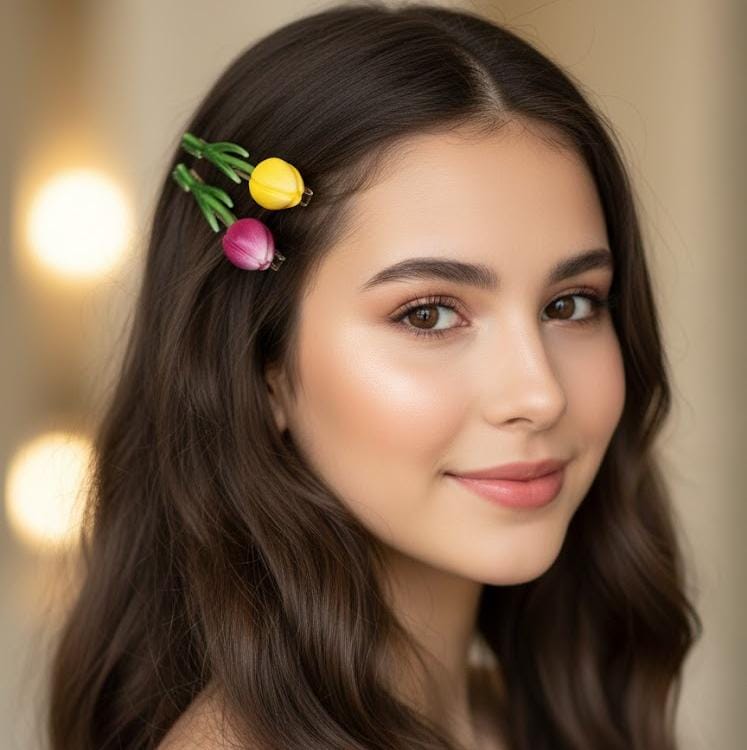 Tulip Hair Pin