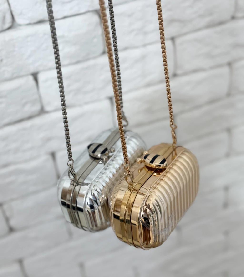 Bee Acrylic Cross Body Clutch Bag