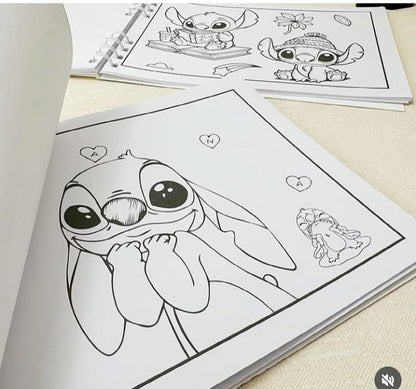 48 Sheets Coloring Book | Cinnamoroll | Stitch