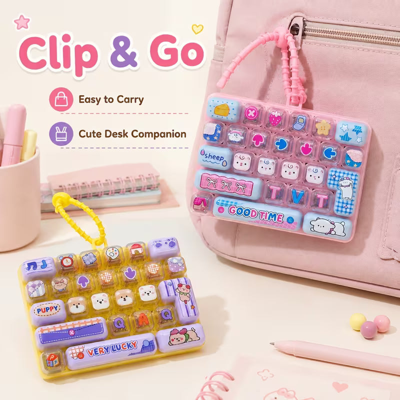 Keyboard Fidget Clicker | Big Size New Edition