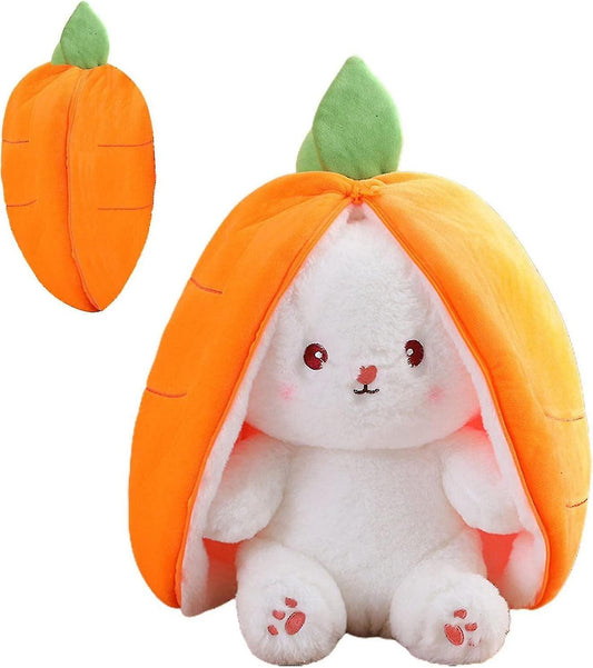 Reversible Bunny Rabbit Plush Toy