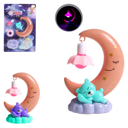 Kawaii Bear Moon Desk Lamp | Room Decor