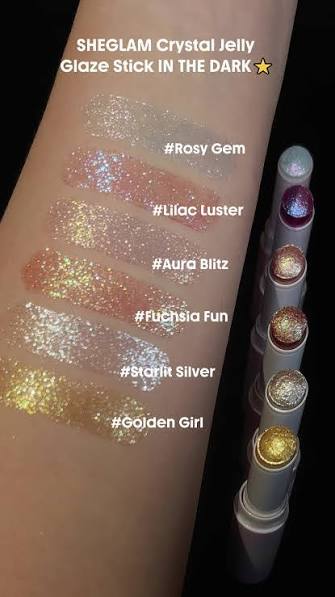 Mocallure Crystal Jelly Glaze Stick Highlighter & Eye Glitter