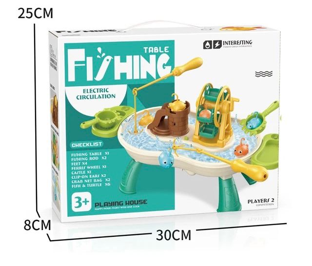 Fishing Table Electric Circulation With Fish Slide | Rotating Ferris Wheel