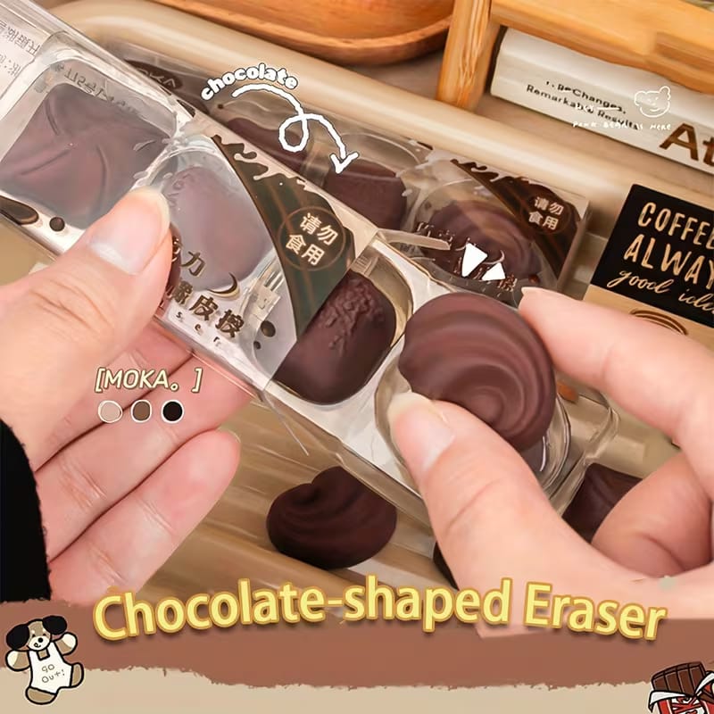 Scented Chocolate Erasers