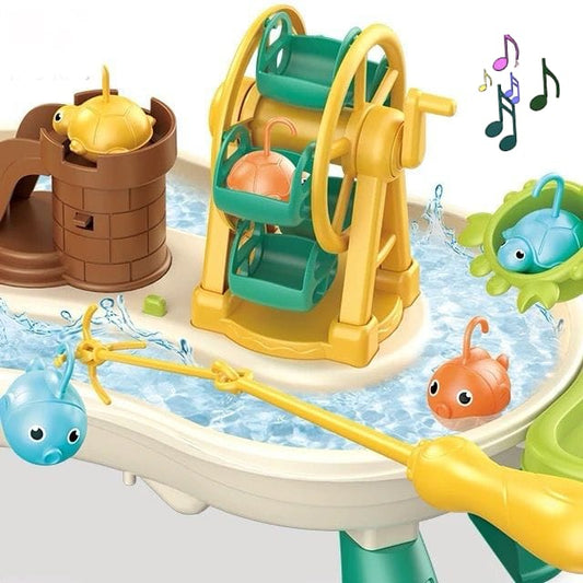 Fishing Table Electric Circulation With Fish Slide | Rotating Ferris Wheel