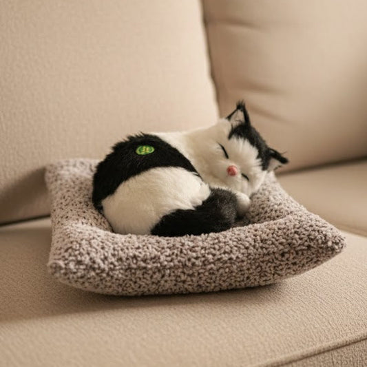 Cat On Pillow With Sound