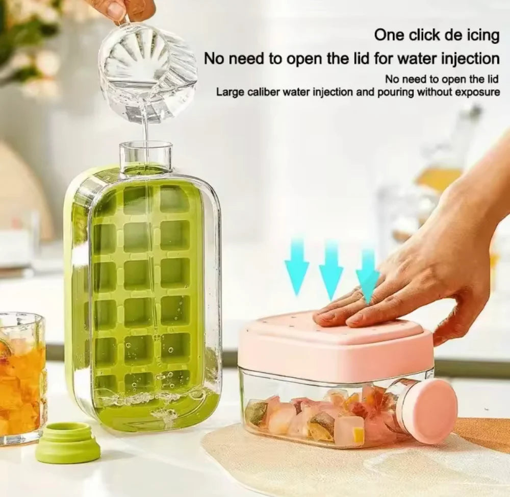 2 in 1 Ice Cube Maker and Sipper Bottle