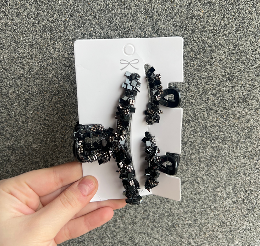 Black Pinteresty Hair Catcher Set Of 3
