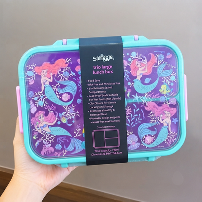 Smiggles Brand Cartoon Character Bento Lunch Box | Boys & Girls