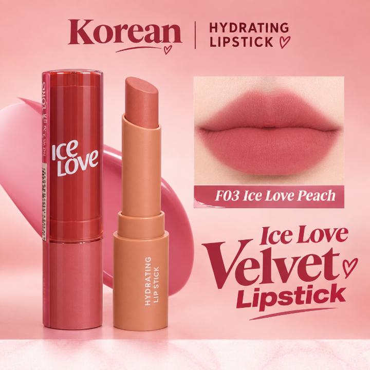 Korean Ice Love Velvet Lipsticks