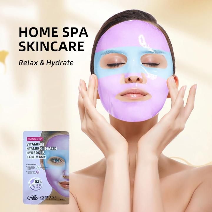 Grape Seed Hyaluronic Three Color Face Sheet Mask