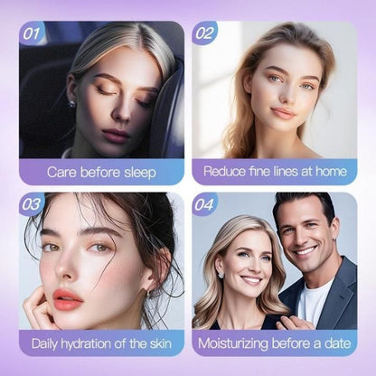 Grape Seed Hyaluronic Three Color Face Sheet Mask