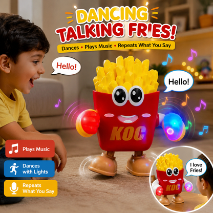 Dancing and Talking AI Robot Fries