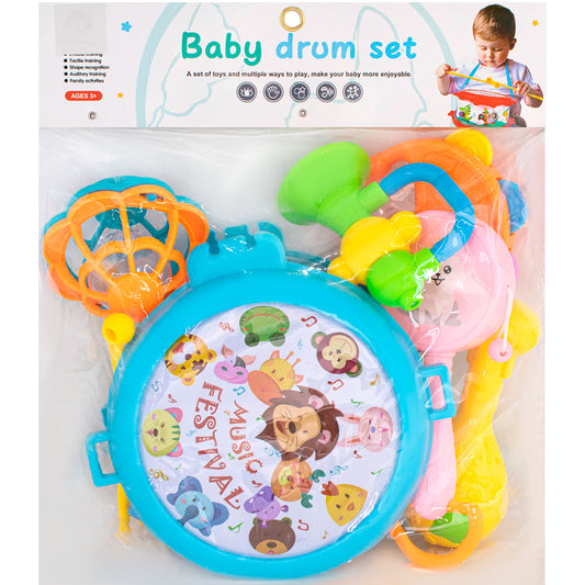 Baby Drum Rattle Set