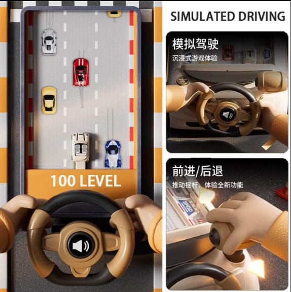 Racing Gaming Console | Steering Wheel | Joy Stick