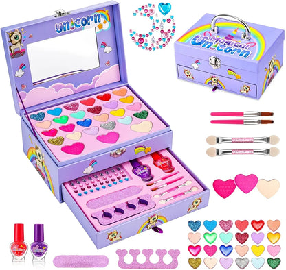 Magical Unicorn Kids Makeup Box