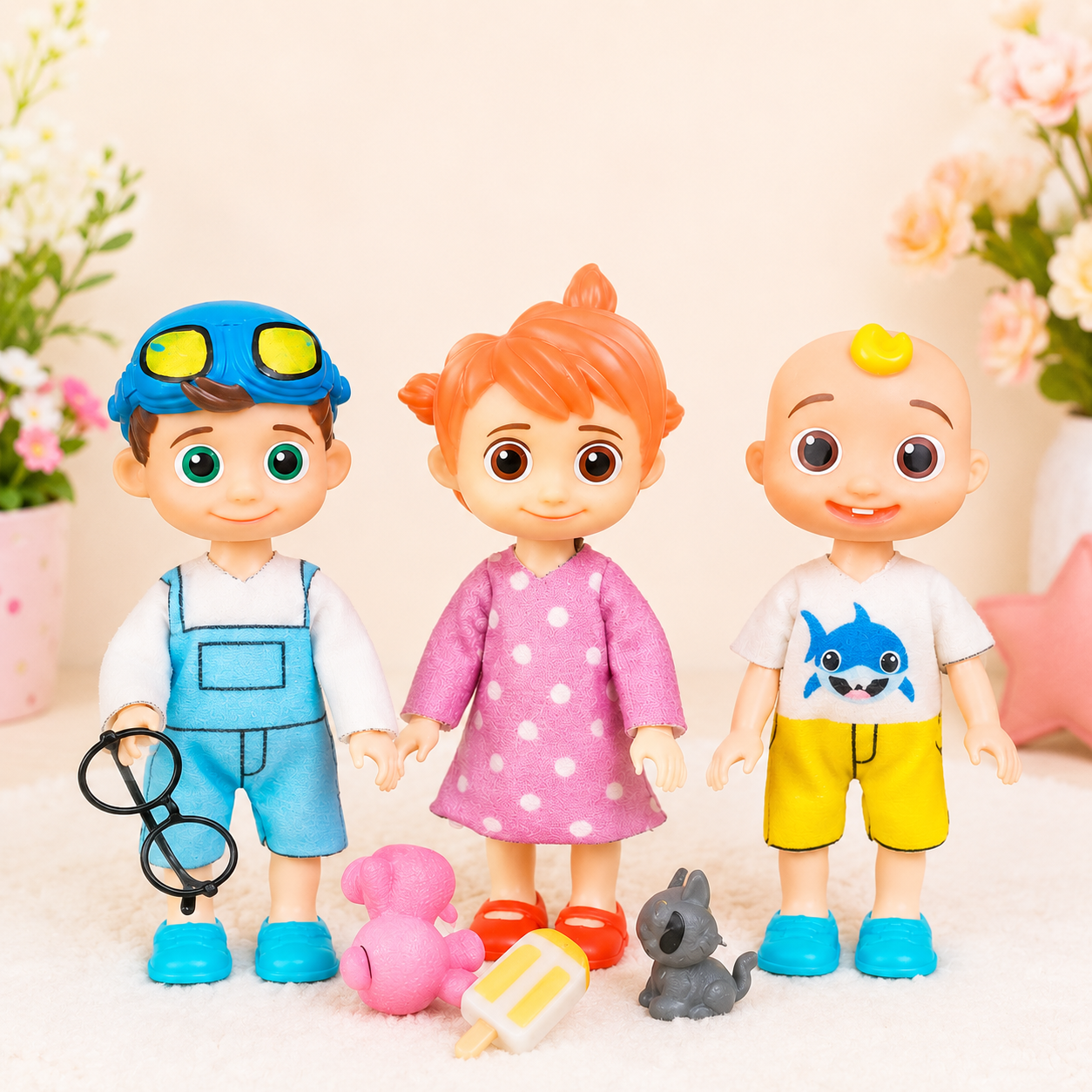 Cocomelon Family Figures With Mini Toys