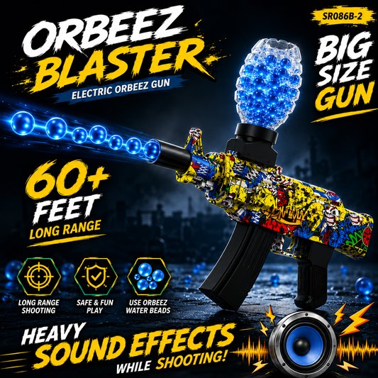 Orbeez Blaster Shooting Gun With Heavy Sound Effects