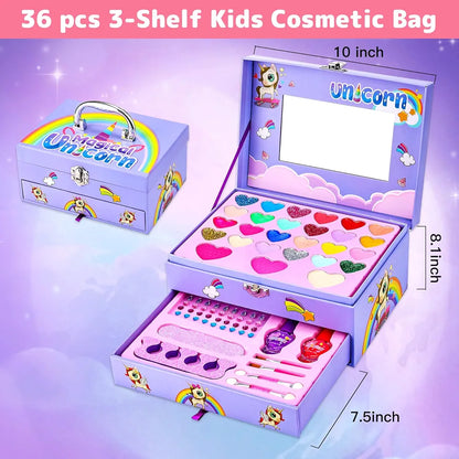 Magical Unicorn Kids Makeup Box