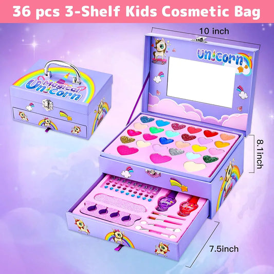 Magical Unicorn Kids Makeup Box