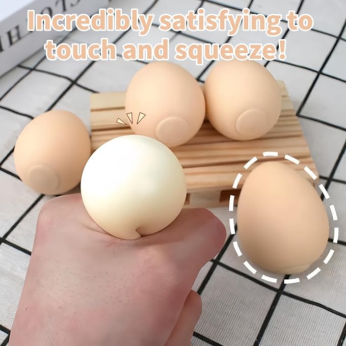 3 in 1 Eggs Squishy Net