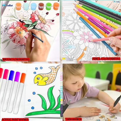 Spaceship 78 Pcs Art Colour Set | Briefcase Bag