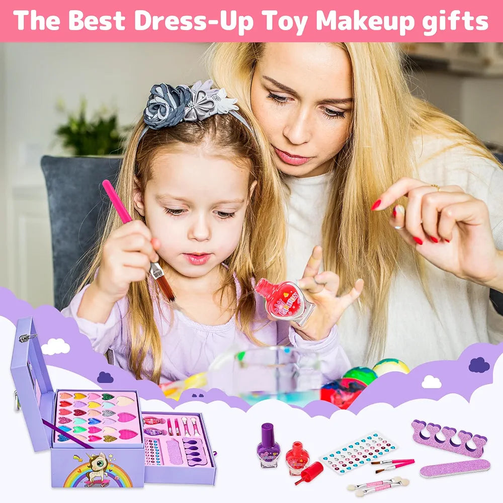 Magical Unicorn Kids Makeup Box