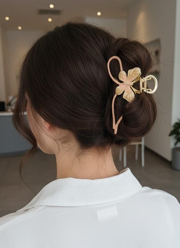 Butterfly Metal Big Size Hair Catcher