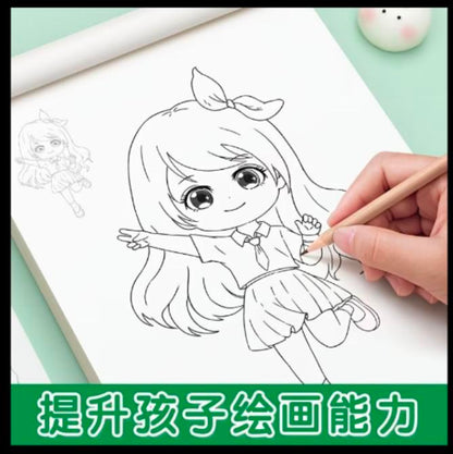 Lotso Art Sketch Pad Notebbok With Stickers | A4 30 Pages