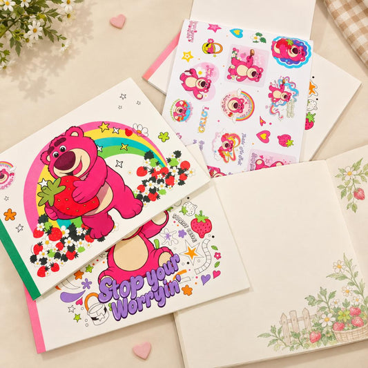 Lotso Art Sketch Pad Notebbok With Stickers | A4 30 Pages