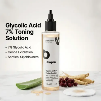Urapra Glycolic Acid Toner For Dark Knees, Elbows, Acne Marks