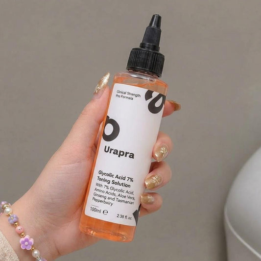 Urapra Glycolic Acid Toner For Dark Knees, Elbows, Acne Marks