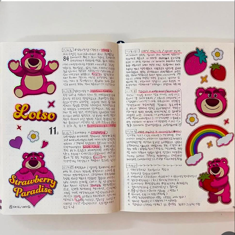 Lotso Art Sketch Pad Notebbok With Stickers | A4 30 Pages