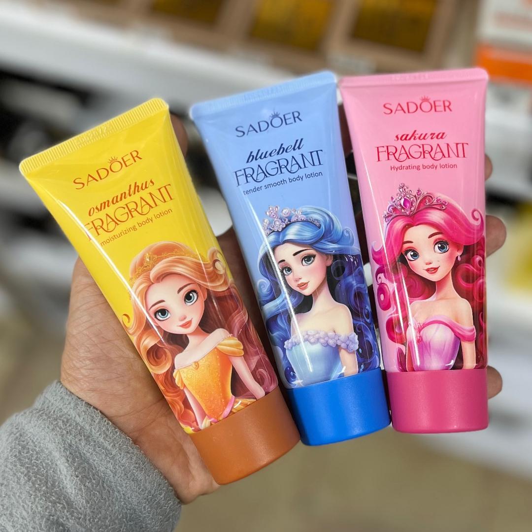 5 in 1 Princess Fragrant Body Set | Body Lotions & Hand Creams