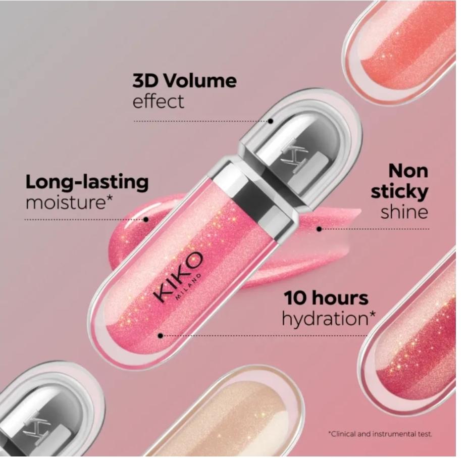 Kiko Milano 3D Hydra Lipgloss