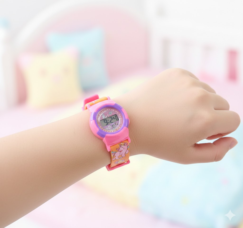 Bluey | Labubu | Unicorn Digital Watch – Kids LED Wrist Watch