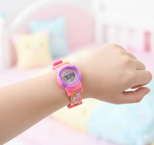 Bluey | Labubu | Unicorn Digital Watch – Kids LED Wrist Watch