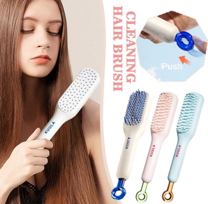 Automatic Self Cleaning Hair Brush