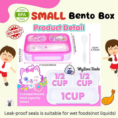 Premium Quality Small Happy Bento Lunch Box