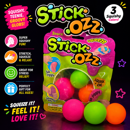Stick Ozz Squeeze Balls Fidget Toy