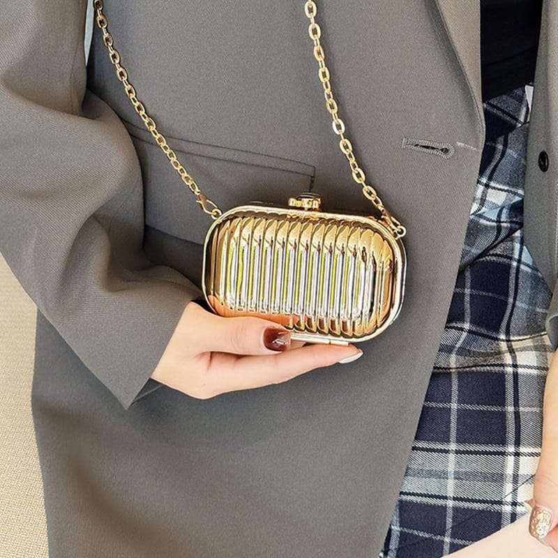 Bee Acrylic Cross Body Clutch Bag